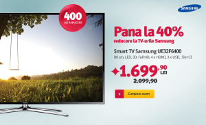 Reduceri televizoare Samsung