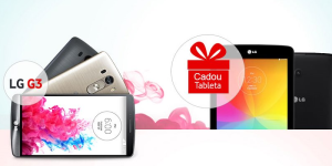 Reducere LG G3 + cadou tableta LG G Pad 7.0 la Vodafone