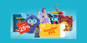 Cupon 25% reducere jucarii pe Elefant.ro