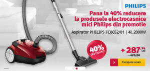 Reduceri aspiratoare Philips la Altex