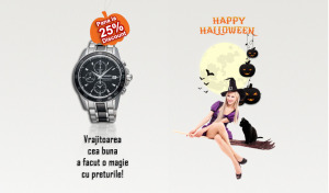 Reduceri ceasuri WatchShop de Halloween