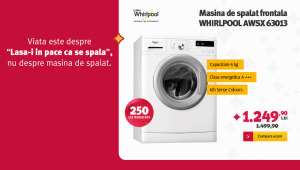 Reducere masina de spalat frontala Whirlpool AWSX 63013